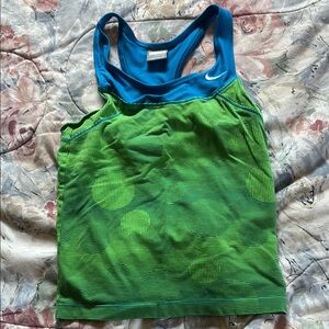 Nike Teal Athletic Tank Top
